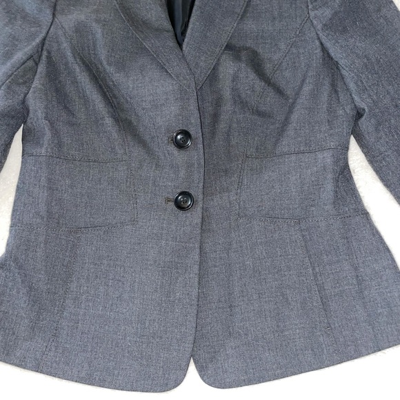 Ann Taylor Gray Blazer - Picture 2 of 5
